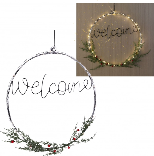 LED girland „WELCOME”