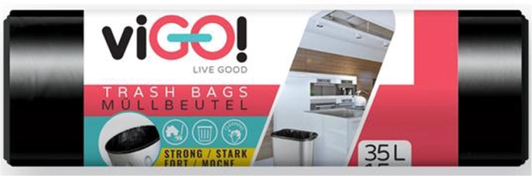 VIGO szemeteszsák 35 l, 15 db