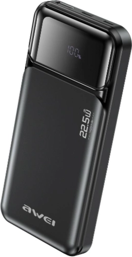 Awei PA-90 powerbank 22,5 W PD 10000 mAh 2 USB-C-vel