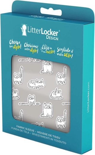 LitterLocker Design Paper Cats kosárhuzat