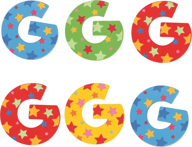 Bigjigs Toys csillagos G betű