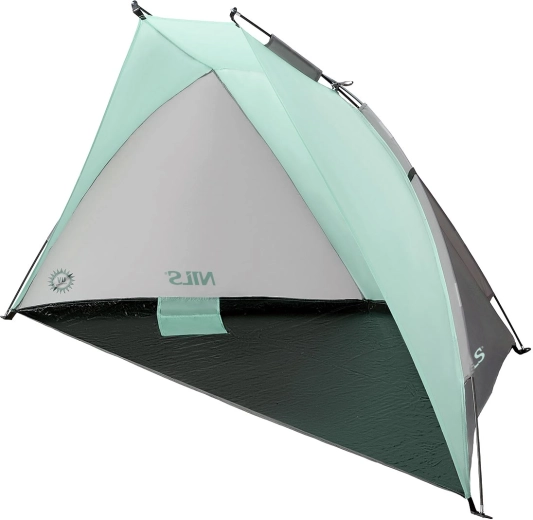 NILS Camp olívzöld strandsátor