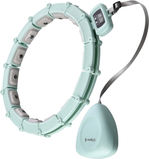 Masszázs hulahopp súllyal és számlálóval HMS HHM14 – zöld