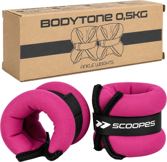 BodyTone csuklósúly 0,5 kg rózsaszín (2× 0,5 kg)