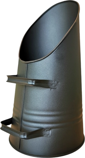 Fekete kandallói szénvödör 10 l