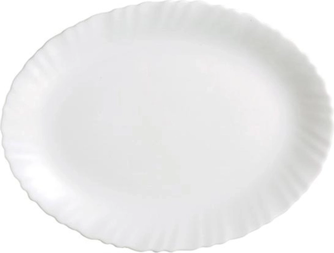 Titan ovális tányér opálüvegből, 36 cm