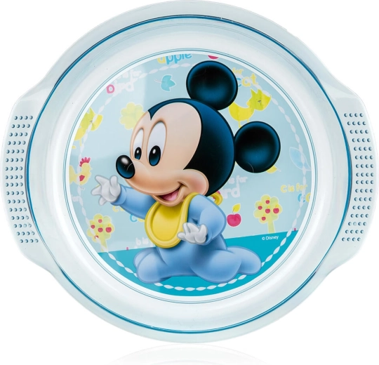 Mickey gyerek tányér 17 cm, műanyag