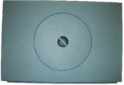 Öntöttvas főzőlap tűzhelyhez, szórt felületű