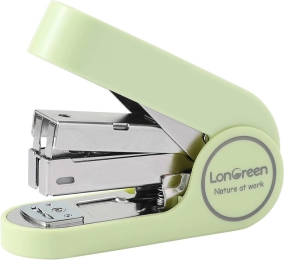 Deli LonGreen EM416 zöld tűzőgép (akár 25 lap)