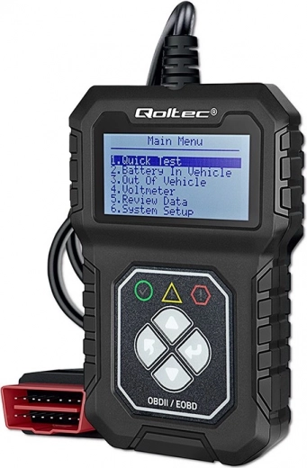 Cyfrowy digitális diagnosztikai teszter OBDII EOBD 8V-25V