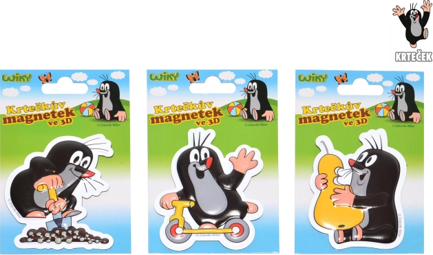 3D mágnes Kismackó