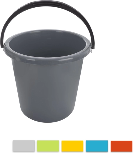 Műanyag Mamba vödör, 6 l, vegyes színek