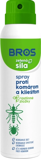 Bros Zöld erő spray szúnyogok és kullancsok ellen 90 ml