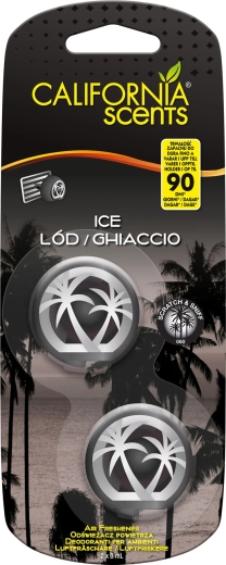Illatosító diffúzor szellőzőrácsra California Scents Mini Diffuser Ice