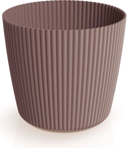 Milly Round virágtartó, 29,2 cm, marsala