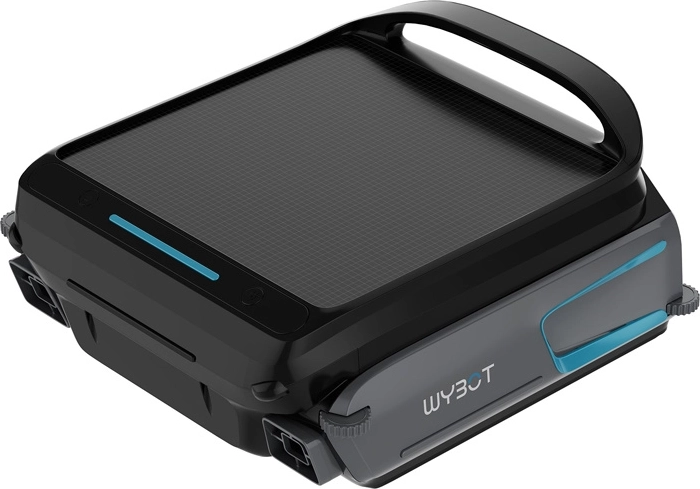 Vezeték nélküli, napelemes robotikus víztükör-tisztító skimmer WYBOT F1