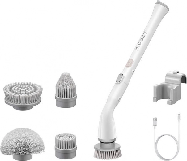 HICOZY elektromos tisztítókefe teleszkópos nyéllel