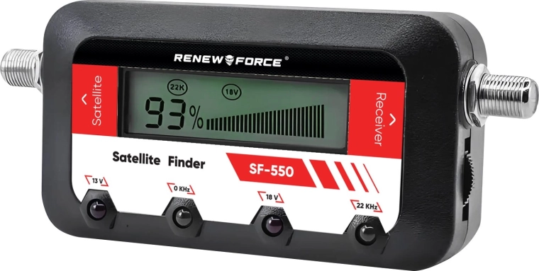 Renew Force SF-550 digitális műholdjel-mérő
