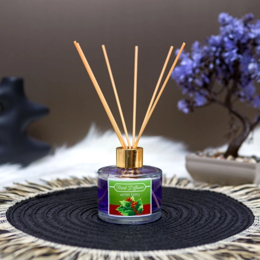 Illatosító pálcikás aroma diffúzor, téli bogyós gyümölcsök, 100 ml