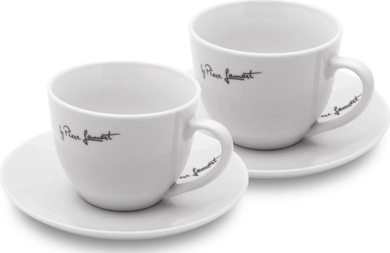 Lamart Kaffe porcelán kávéscsésze csészealjjal, 2 db, 300 ml