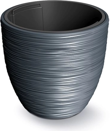Furu virágtartó betéttel 29,8 cm – antracit