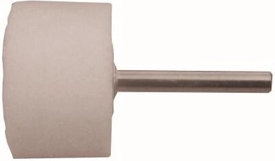 Hengeres csiszolótuskó szárral 40 × 25 mm, szemcseméret 60