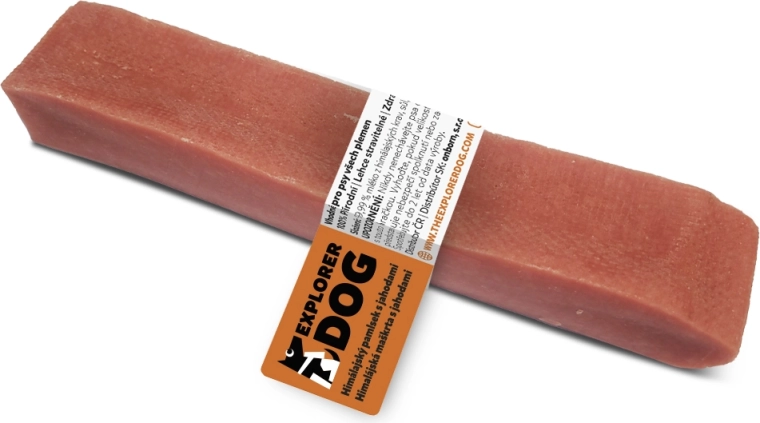 Explorer Dog himalájai fogtisztító jutalomfalat eperrel XXL