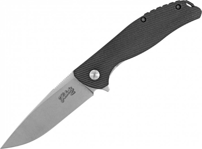 Herbertz G10 zsebkés 8,5 cm, fekete