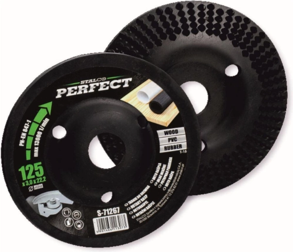 STALCO forgó csiszolótárcsa 125 × 3,0 × 22,2 mm sarokcsiszolókhoz