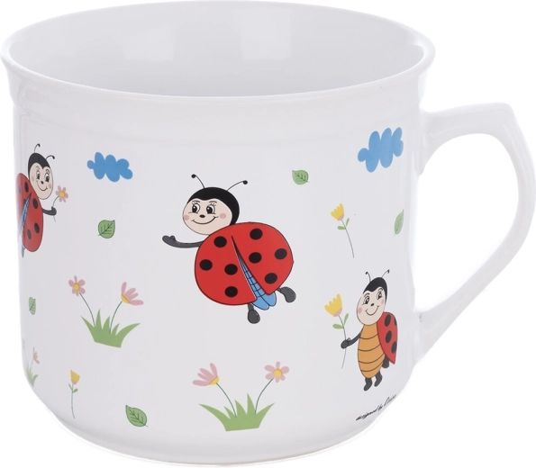 Kerámia forraló bögre katicás 0,5 l