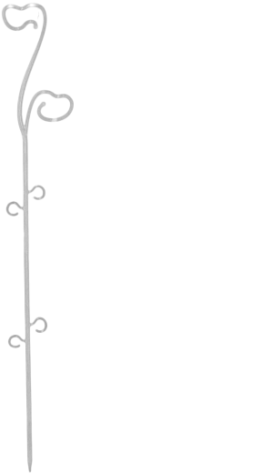 59 cm-es átlátszó orchideatám