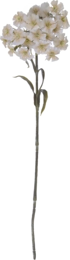 Művirág fehér szegfű 55 cm