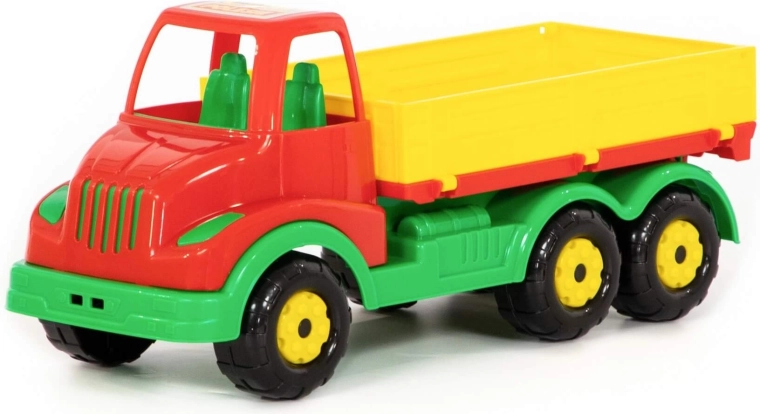 Polesie MultiTruck teherautó platós, rakfelülettel – 1 db