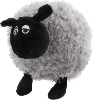 Plüss Bárány Párna Szürke