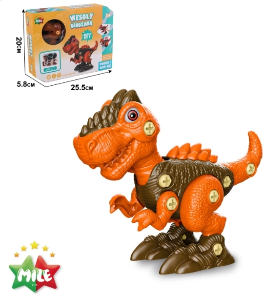 DIY építőkészlet - Vidám tyrannosaurus