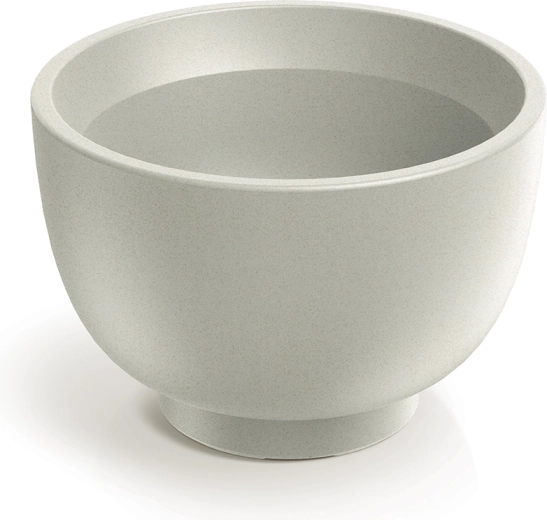 Vivos Round virágtartó 40 cm homokszínű