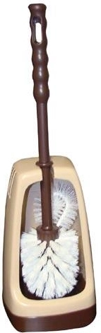 WC készlet négyzet alakú tartóval és 7 cm-es kefével peremtisztítóval