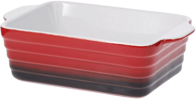 Hőálló sütőtál 31 × 19 cm piros – 1 db