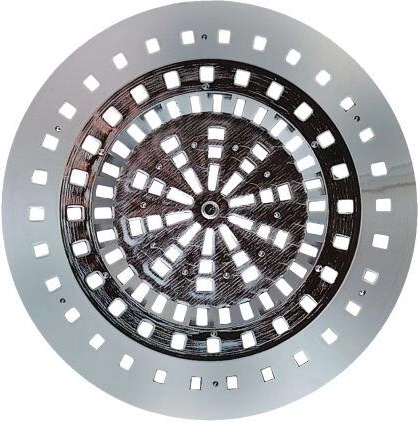 Szűrőkosár krómozott 8,3 cm (2 db)