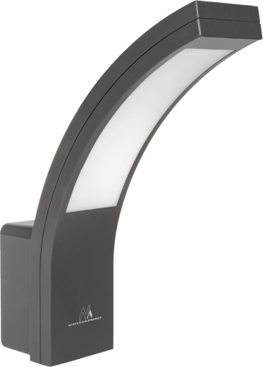 Fali LED lámpatest 10 W homlokzatokra – szürke