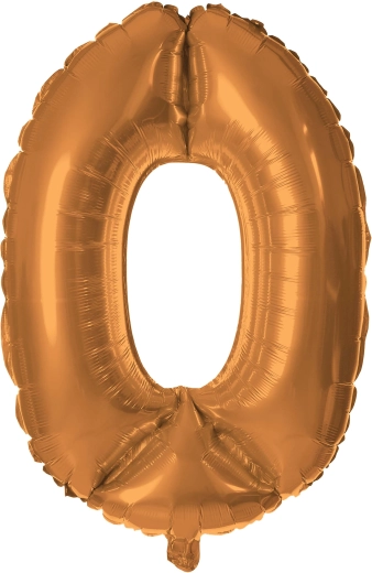 TORO fólia lufi 0-as szám, 30 cm, bronz