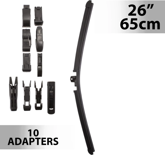 Carguard ablaktörlő 26"/65 cm 10 adapterrel