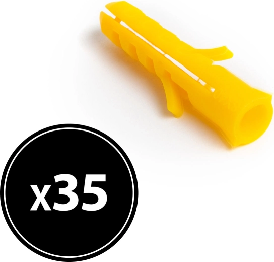 Dübel 6 × 30 mm, 35 db