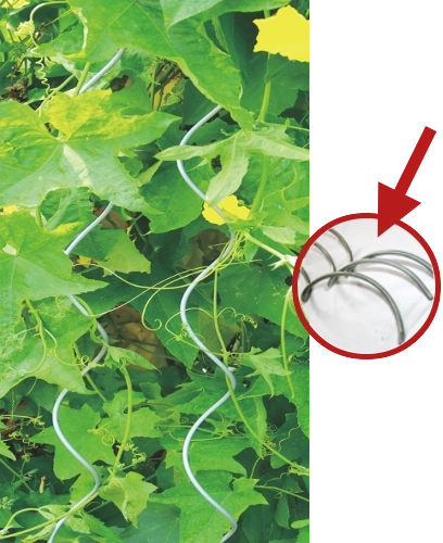 Alumínium spirális növénytámasz 10 mm × 120 cm