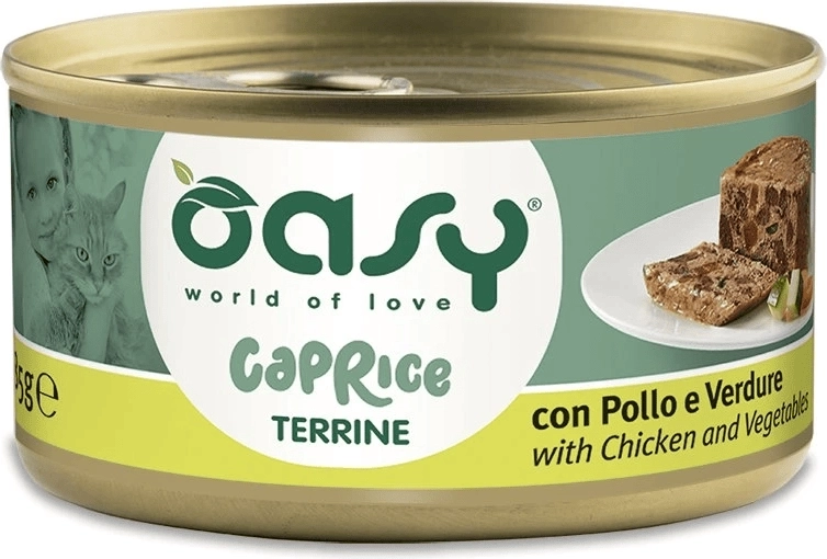 Oasy Caprice terrin csirkehússal és zöldségekkel 85 g