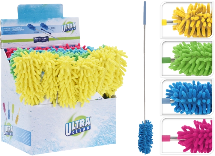 Teleszkópos mikroszálas portörlő 25–75 cm