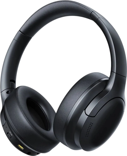 Baseus Bass BH1 Lite vezeték nélküli, fejre illeszkedő Bluetooth fejhallgató – fekete