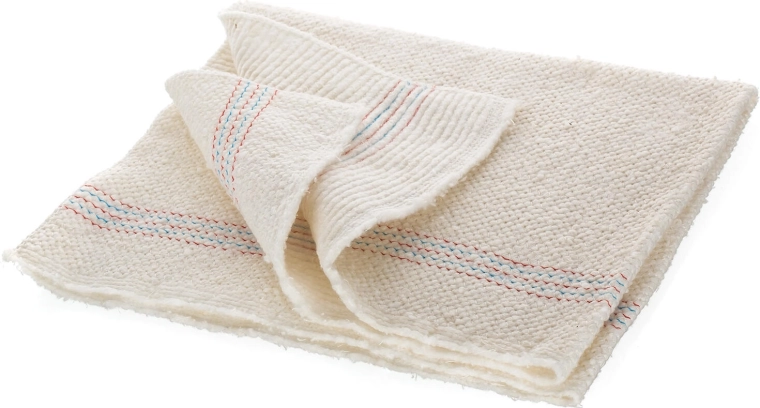 Nemszőtt textil padlótörlő 50 × 60 cm, fehér