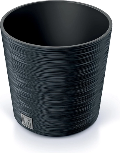 FURU Round virágcserép, 25 cm, antracit