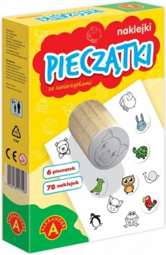 Kis állatos bélyegzők és matricák